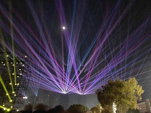 W-RGB100W 100 wát Ngoài Trời Laser chiếu ánh sáng sân khấu chương trình Hệ thống hoạt hình RGB mốc laser cho sự kiện lớn - Product Image 6