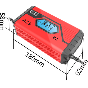 Cargador <span class=keywords><strong>de</strong></span> Batería <span class=keywords><strong>de</strong></span> 12 Voltios <span class=keywords><strong>de</strong></span> CA a CC, 7 Amperios, Mantenedor <span class=keywords><strong>de</strong></span> Batería <span class=keywords><strong>para</strong></span> Vehículos, <span class=keywords><strong>Carga</strong></span> <span class=keywords><strong>Lenta</strong></span> <span class=keywords><strong>de</strong></span> 3.5 Amperios y <span class=keywords><strong>Carga</strong></span> Rápida <span class=keywords><strong>de</strong></span> 7 Amperios - Product Image 2