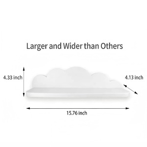 Moderno bianco in legno massello mensola a parete per soggiorno a <span class=keywords><strong>nuvola</strong></span> di mobili decorativi per bambini per uso domestico - Product Image 4