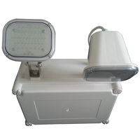12W IP65 Wasserdichtes batterie betriebenes LED-Twin-Spot-LED-Not licht mit hohem Lumen