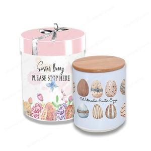 Juego de cena de cerámica con diseño de conejo de pascua, juego de cena de porcelana, divertido, <span class=keywords><strong>Bing</strong></span>, hueso de conejo, China, último diseño - Product Image 2