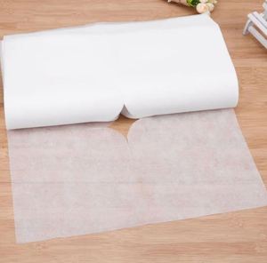 Serviettes jetables imperméables en tissu non tissé pour lit de massage, avec trou carré, pliables, pour usage domestique, avec couvre-trou uni - Product Image 2