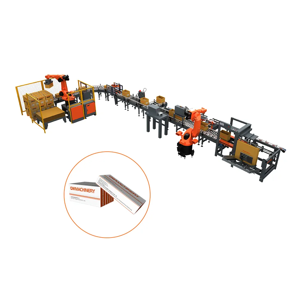 Palletizing Robot Robot Packaging Machine For Cartons And Cartons Palletizing Whole Solutions
