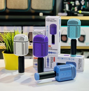Micrófono Inalámbrico MC873 Magic Sing, Reproductor de Karaoke, Micrófono de Mano para Cantar en Casa, Micrófono <span class=keywords><strong>Bluetooth</strong></span> para Móvil - Product Image 5