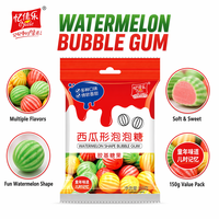 Bonbons gélifiés en forme de pastèque, saveurs de fruits assorties, bonbons nostalgiques pour enfants, vente en gros
