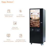 Máquina Expendedora de café inteligente Máquina de café completamente automática con dinero