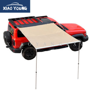 Acampar al aire libre 4x4 todoterreno plegable impermeable Universal tienda lateral <span class=keywords><strong>toldo</strong></span> lateral para camioneta coche SUV - Product Image 6