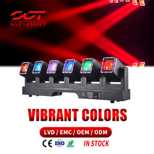 Projecteur matriciel à tête mobile et orientable, écran d'affichage de scène à mille doigts, activé par lumière, contrôlé DMX pour mariages et églises - Product Image 2