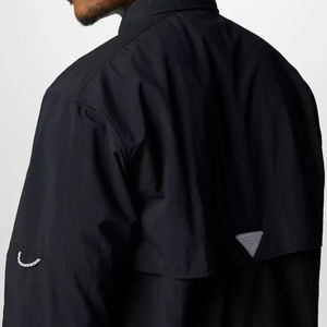 تصميم جديد 90 بوليستر و 10 سبانديكس غربي ، قمصان صيد للرجال ، شعار مخصص - Product Image 4