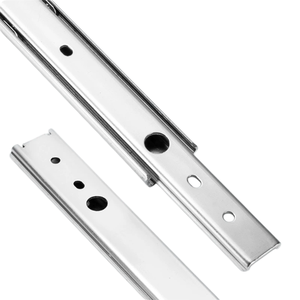Riel de guía silencioso de montaje lateral SRXY27, riel deslizante <span class=keywords><strong>lineal</strong></span> telescópico de una sola capa IDA77 SRY27 para muebles - Product Image 1