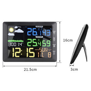 Thermomètre à capteurs numériques de température, prévisions de prix, thermomètres de maison, mesure d'humidité et d'humidité - Product Image 5