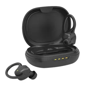 Kinlan - Fones de ouvido sem fio Bluetooth esportivos à prova d'água, compatível com fones de ouvido de mão livre, fones de ouvido Tws para iPhones, venda imperdível
