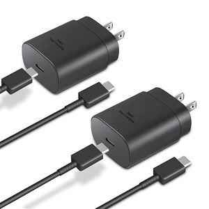 אומץ 25w chargeur <span class=keywords><strong>uk</strong></span> לנו eu eu מטען תקע בלוקים סוג c pt2510 מטען ראשי לגלקסיה s25 s24 s23 אולטרה - Product Image 1