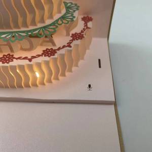 Thiệp chúc mừng sinh nhật âm nhạc 3D với các thành phần điện tử được ghi lại cảm ứng âm nhạc độc đáo cho dịp đặc biệt của bạn - Product Image 5