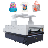 Machine de découpe laser haute vitesse 180x300cm pour la découpe de tissus sublimés