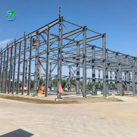 Edificio de Almacén o Taller de Estructura de Acero Prefabricada de Diseño Libre y Estilo Industrial