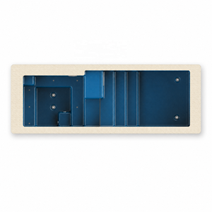 <span class=keywords><strong>Piscine</strong></span> contemporaine en conteneur maritime de 25 pieds avec escalier intégré, <span class=keywords><strong>piscine</strong></span> en fibre de verre durable pour Airbnb haut de gamme et locations de vacances - Product Image 2