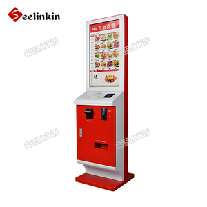 Máy Thanh Toán Đặt Hàng Thức Ăn Nhanh Thiết Bị Đầu Cuối Pos Android Hệ Thống Màn Hình Cảm Ứng 32 Inch <span class=keywords><strong>Kiosk</strong></span> Tự Phục Vụ Nhà Hàng - Product Image 2