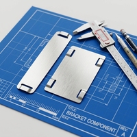 Plaque de marquage Kableclip KL en acier inoxydable détachable de 3,5 pouces x 3/4 pouce pour applications électriques industrielles