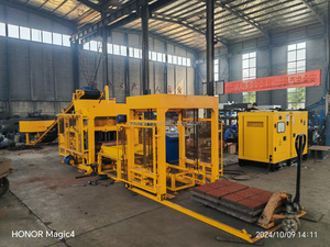 खोखले ब्लॉकों को बनाने के लिए हाइड्रोलिक प्रेस पीएलसी नियंत्रित इंटरलॉकिंग मशीन उच्च उत्पादकता सीमेंट निर्माण उपकरण - Product Image 5