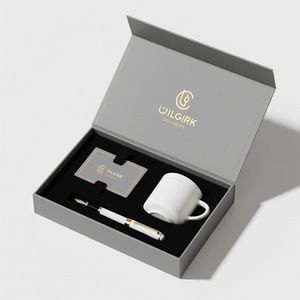 Boîte cadeau magnétique rigide personnalisée avec poignée, boîte magnétique pliable de luxe à la vente - Product Image 6