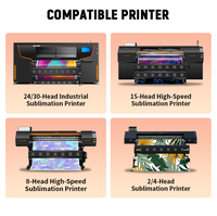 Tela para Sublimación CMYK para Impresoras Digitales con Cabezales de Impresión 5113, 4720, 5210, DX5, F1080, I1600-AI, I3200-A1