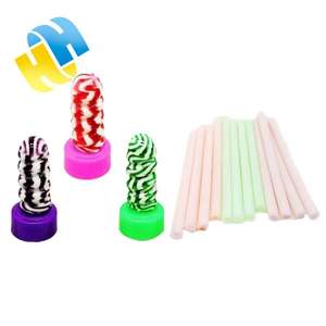 Sucette en forme de cube de haute qualité 2-en-1, bonbons durs multicolores aux saveurs fruitées mélangées, en boîte, vente en gros, jouet pour enfants - Product Image 3