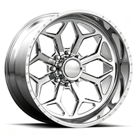 Jantes forgées personnalisées SL 22X12 24X12 26x16 28x16 30x16 6X139.7 8X165.1 8X170 8X180 à déport profond polies pour Ford F150 RAM1500