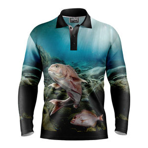 Maillot de pêche personnalisé en extérieur impression par sublimation vêtements de pêche à manches longues - Product Image 5