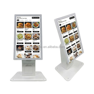 Kiosque <span class=keywords><strong>de</strong></span> <span class=keywords><strong>paiement</strong></span> <span class=keywords><strong>de</strong></span> table Sinmar <span class=keywords><strong>de</strong></span> 24 pouces, <span class=keywords><strong>terminal</strong></span> <span class=keywords><strong>de</strong></span> commande en libre-service blanc avec imprimante - Product Image 6