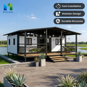 MZ ECO Casa Contenedor Moderna Expandible, Transpirable, Modular, Prefabricada con Panel Sándwich de Acero, Impermeable, para Villa/<span class=keywords><strong>Hotel</strong></span>/Apartamento - Product Image 1