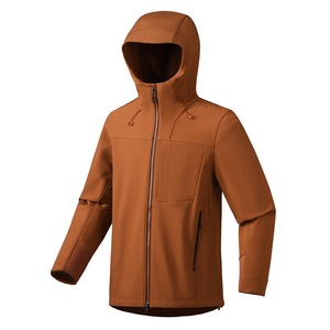 Chaqueta Softshell Unisex con Capucha, Cortavientos, Manga Larga, para Senderismo al Aire Libre - Product Image 2
