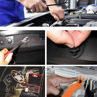 725 pièces/boîte, 23 types de clips de fixation en plastique pour voiture, ensemble de rivets de retenue à pousser pour carrosserie, pare-chocs, garnitures de porte et panneaux