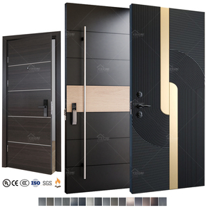 Porte in Metallo Europee, Porte Moderne Larghe, Porte Blindate, Porte d'Ingresso per Appartamenti, Porte Metalliche in Alluminio - Product Image 1