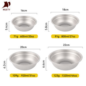 Tazón de Titanio Irrompible, Ligero y Fácil de Limpiar, Ideal para Campamentos al Aire Libre, Venta al por Mayor de Fábrica - Product Image 6