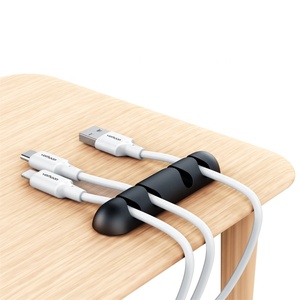Cable Holder Clips <strong>Desk</strong> Cable Organizer Cord Wire Management for USB Cable Power Cord PC Office - Product Image 1