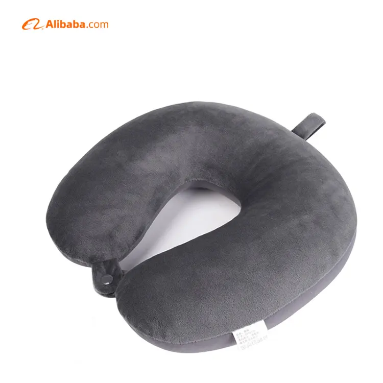 Airplane Car Bus Comfort Head Support Micro Beads Neck U Shaped Travel Pillow