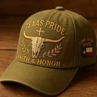 Gorra de Béisbol con Logotipo Personalizado, 250 Aniversario de Estados Unidos, 100% Algodón, Impresión Digital, Visera, 6 Paneles, Deportiva, Ajustable
