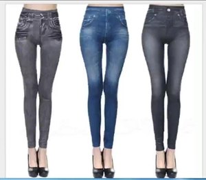 2026 Cheap 3 Colors Women Fashion Wear Butt Lifter Denim <b>Jeans</b> Leggings - Product Image 3