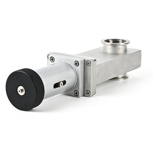 Válvulas de Compuerta Mini UHV Manuales de Acero Inoxidable SS304 SS316L con Brida NW KF25/40/50 para Vacío, Semiconductores - Product Image 1