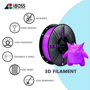 Filamento de Alta Calidad al por Mayor de Fábrica IBOSS, 1 kg, Color Morado, Material de Impresión 3D, Filamento PLA+ de 1.75 mm, Filamento para Impresión 3D - Product Image 3