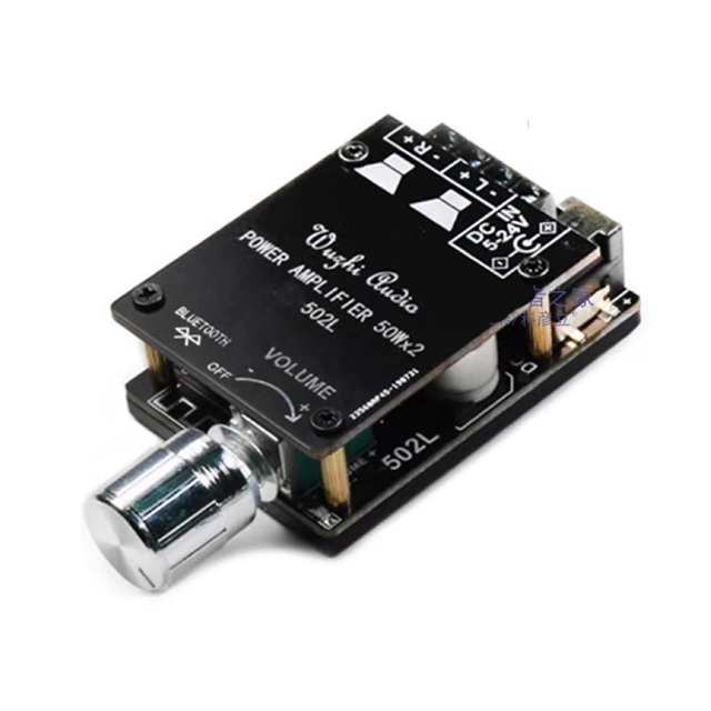MINI 5.0 Wireless Audio Digital Power amplifier Stereo board 50W X2 Amp Amplificador ZK-502L
