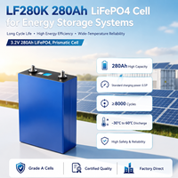 AUSLI LF280K 3.2V 280Ah Cellule de batterie prismatique LiFePO4 Grade A 8000 cycles pour assemblage de batteries OEM ODM Vente en gros