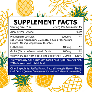 Gotas Líquidas de Glicinato de Magnesio 800MG, Apoyo Inmunológico, Eficiencia del Sueño, Función Intestinal y Muscular - Product Image 2