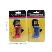 High Precision Electronic Digital Thickness Gauge 0-12.7mm for Measuring Wood and Leather Practical Tools