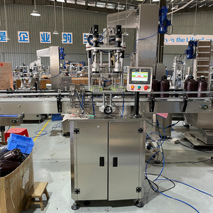 Machine à Capsuler Servo à Double Tête pour Fûts <span class=keywords><strong>de</strong></span> Bière Classiques en <span class=keywords><strong>Plastique</strong></span>, Moteur Pneumatique, en Promotion, Garantie 1 An - Product Image 2