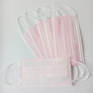 <span class=keywords><strong>Masque</strong></span> <span class=keywords><strong>chirurgical</strong></span> jetable de type IIR Medical Supply 3 PLY Earloop de <span class=keywords><strong>couleur</strong></span> <span class=keywords><strong>rose</strong></span> - Product Image 3