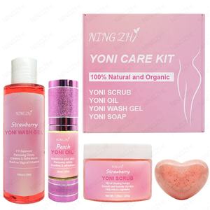 Ningzhi Set Cuci dan Scrub Herbal Berbasis Tanaman 100% Label Pribadi - Product Image 2