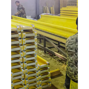 Vigas de madera H20 impermeables amarillas de abeto y pino para encofrado de construcción - Product Image 4