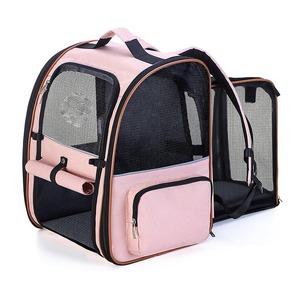Mochila Expansível para Animais de Estimação com Grande Capacidade, Dobrável e Portátil, Bolsa para Gatos e Cães para Passeios (Carga Máxima de 7kg) - Product Image 1